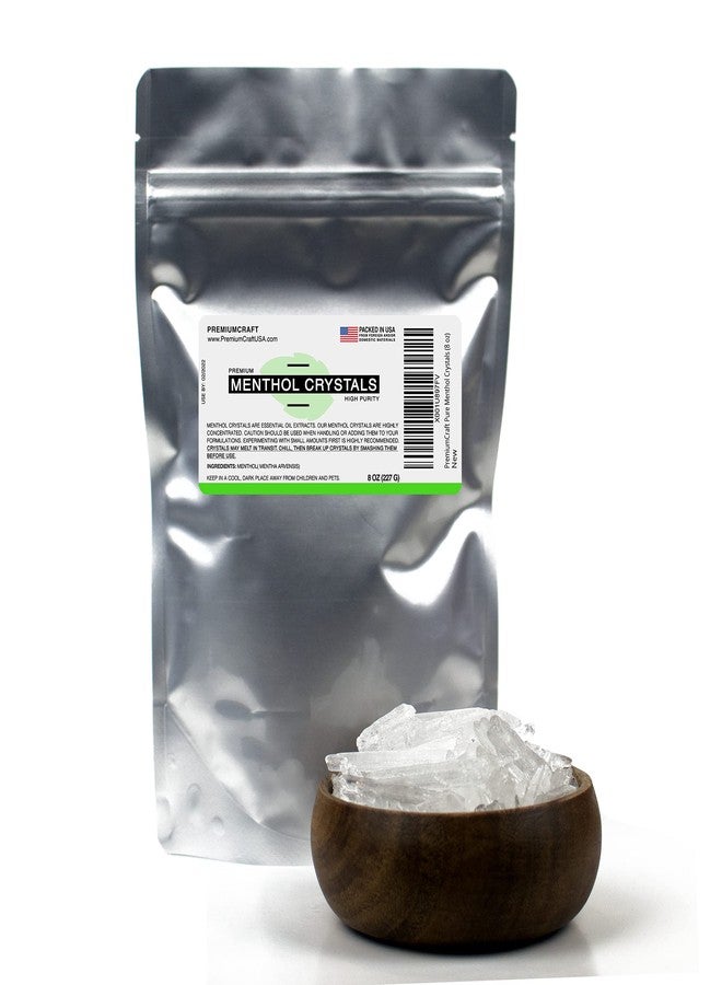 PremiumCraft Pure Menthol Crystals (8 oz) - Image 1